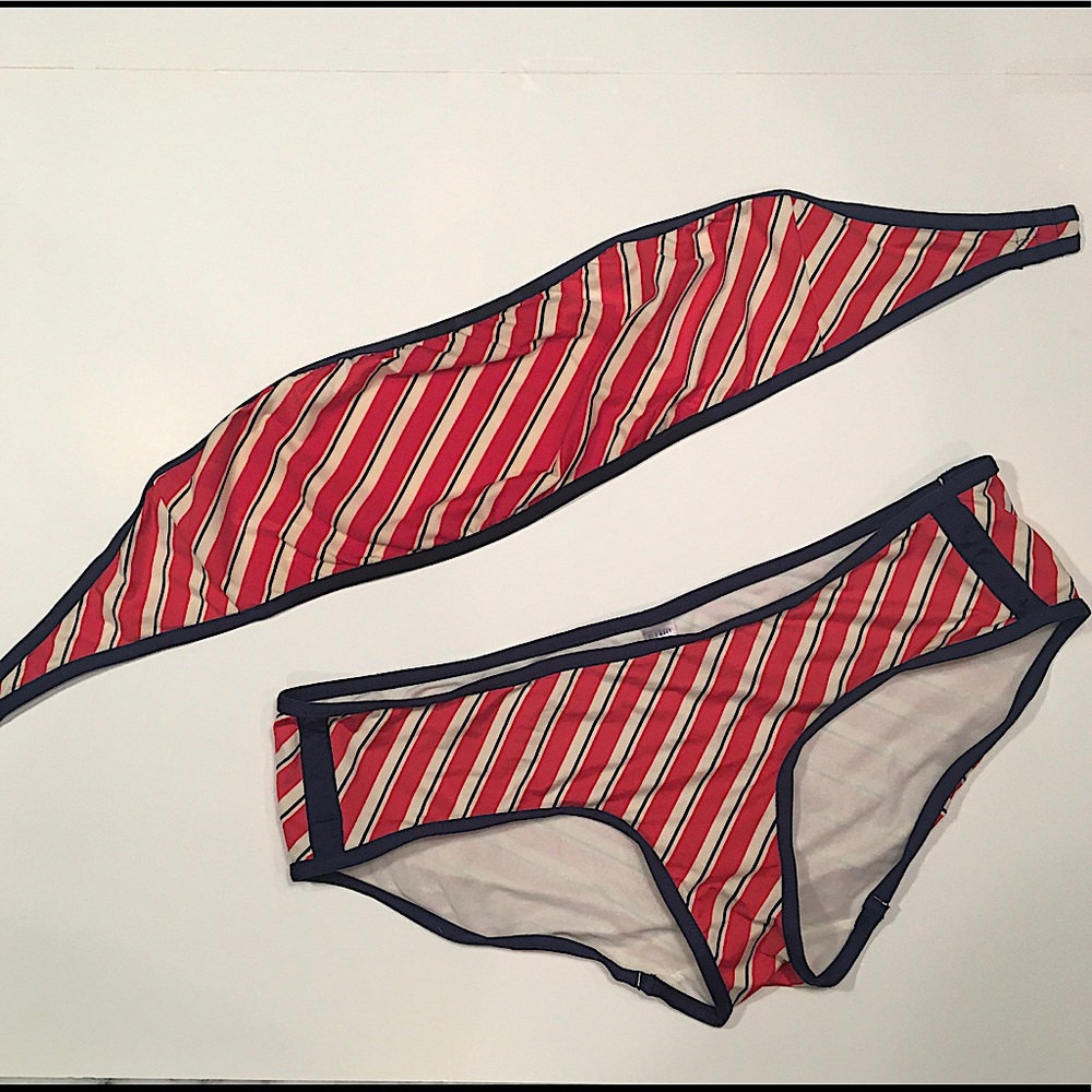 Old Navy Red White and Blue 2-piece Swimset